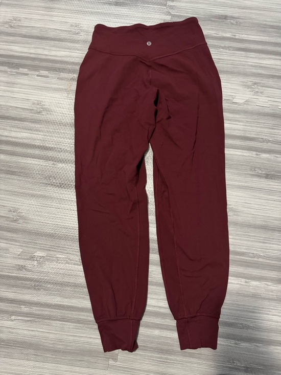 lululemon athletica Pants - lululemon align athletica Burgundy Jogger Bottoms